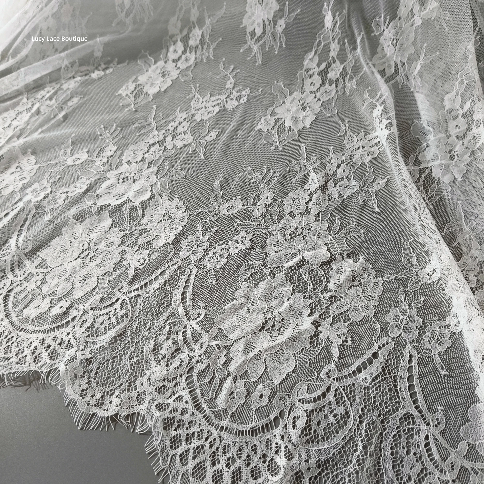 Since 2012 Popular Classic Lace Windows Decoration Curtains Lace Dress Sewing Lace Good Delicate High Quality 1 Piece=1.5x3M