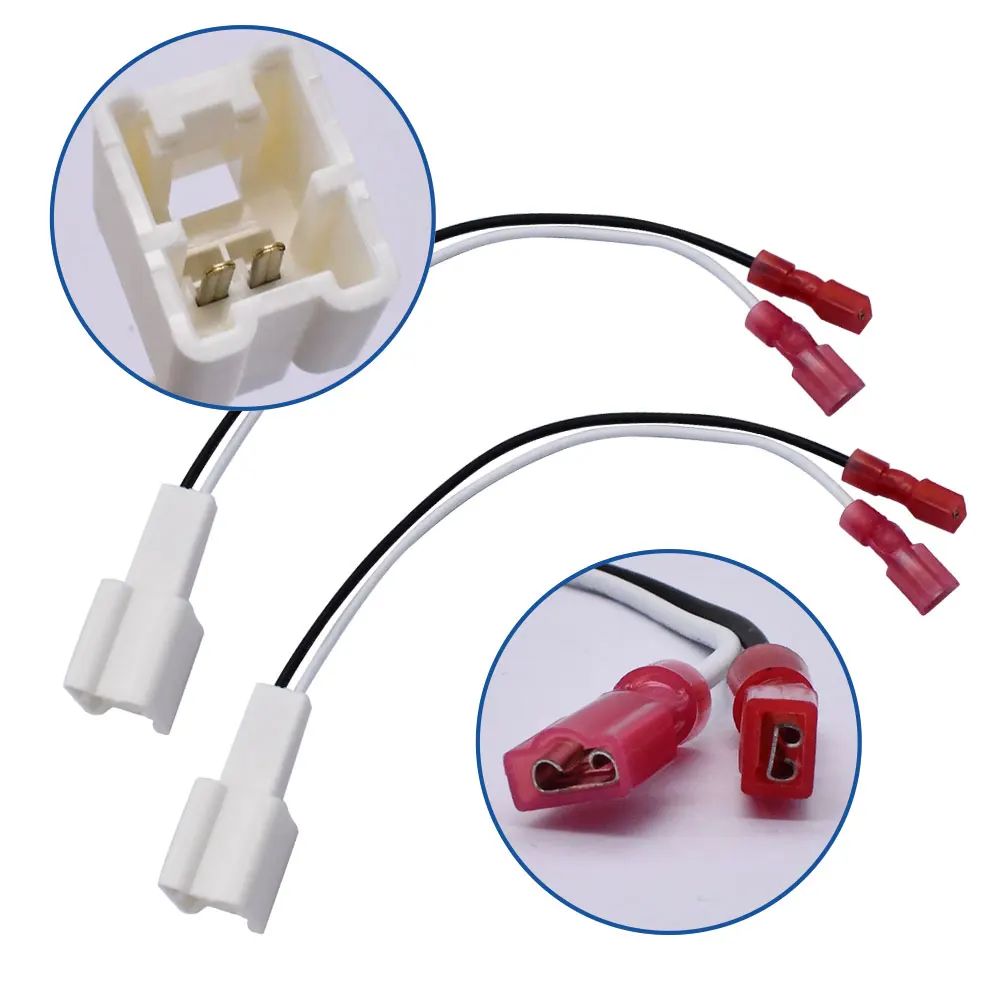 2Pairs 6.5inch Car Speaker Adapter Board And Wiring Harness For Nissan Frontier / Altima For Suzuki Equator For Infiniti Q45 I30