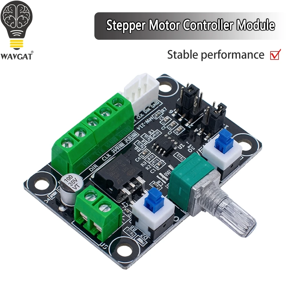 DC 12V 24V Stepper Motor Driver Controller Speed Regulator PWM Pulse Signal Generator Module With / Without Digital Display