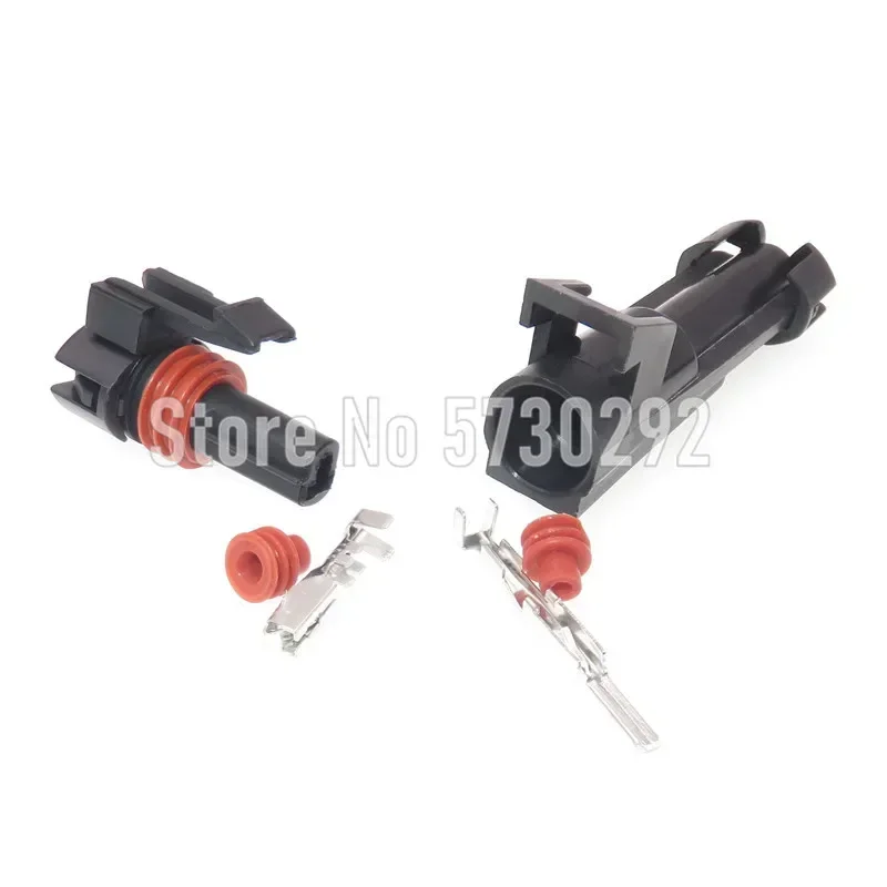 1P 2.8 Series Car Electric Cable Adapter Waterproof Male Female Wiring Harness Connector 12065171 12065172