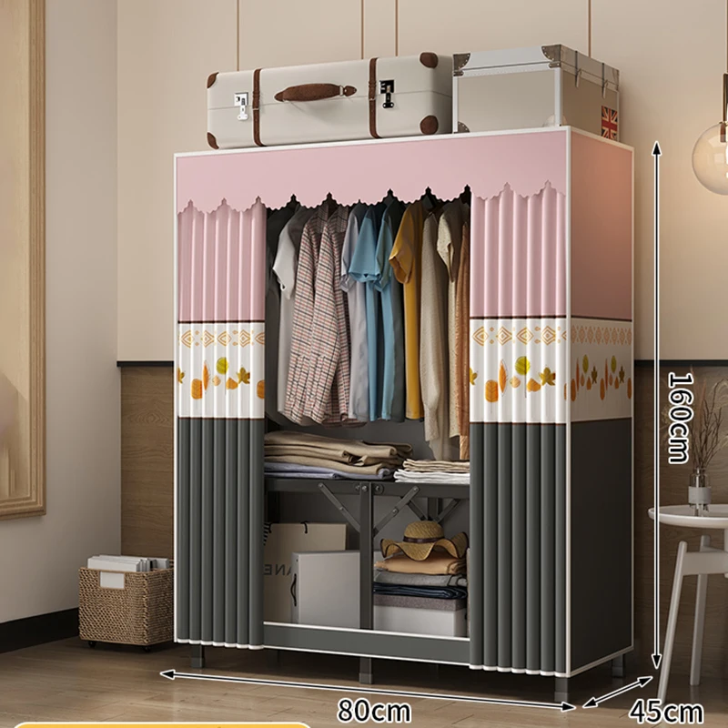 Mobile Steel Storage Cabinet Organizer, Rack de roupas, Roupeiros, Armários, Roupeiros, Móveis, Moderno, Luxo, Frete Grátis