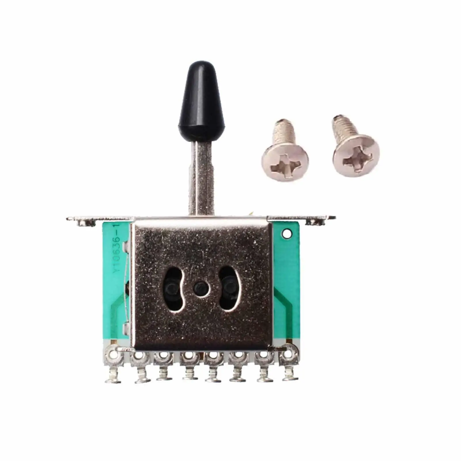 

Сменный переключатель для гитарного пикапа: плавный и бесшумный, из сплава и АБС-пластика, с крепежными винтами для установки гитарных аксессуаров