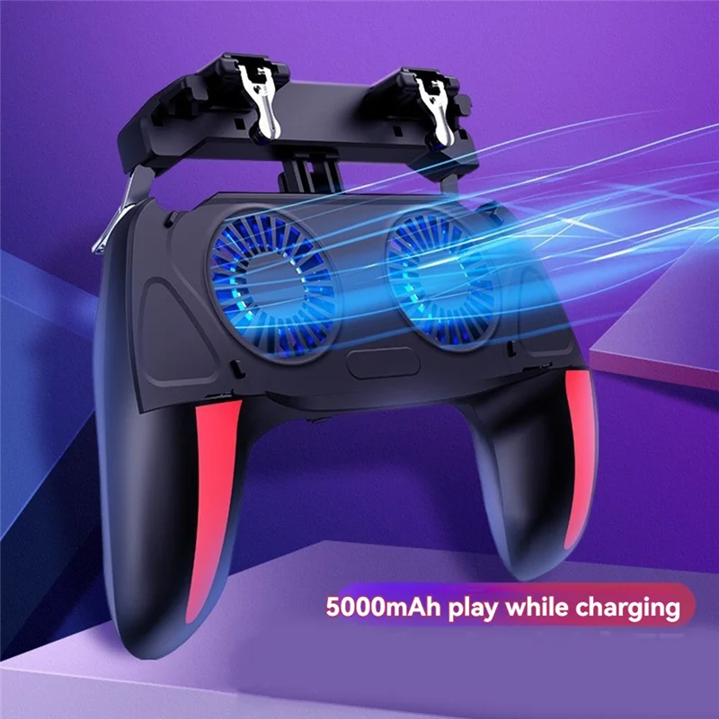 -MEOF H10 อุปกรณ์เสริมสําหรับเล่นเกมมือถือGripเกมคอนโทรลเลอร์จอยสติ๊กGamepadสําหรับTrigger Dualพัดลมระบายความร้อนเกมCoolerสําหรับโทรศัพท์