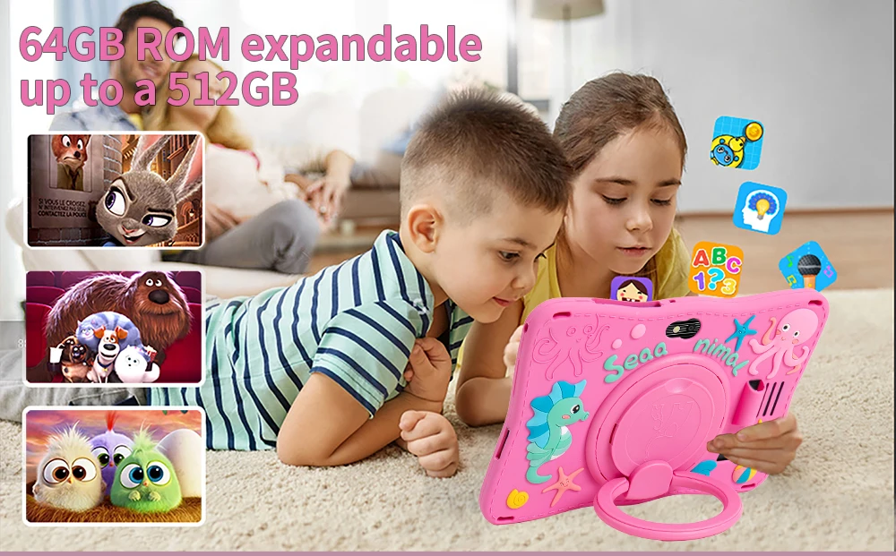 Neues Kinder-Tablet 7 Zoll Quad-Core Android 4GB/64GB Google Play WLAN Bluetooth Günstiges und Einfaches Lieblingsgeschenk der Kinder Tablet-PC – Detail 11