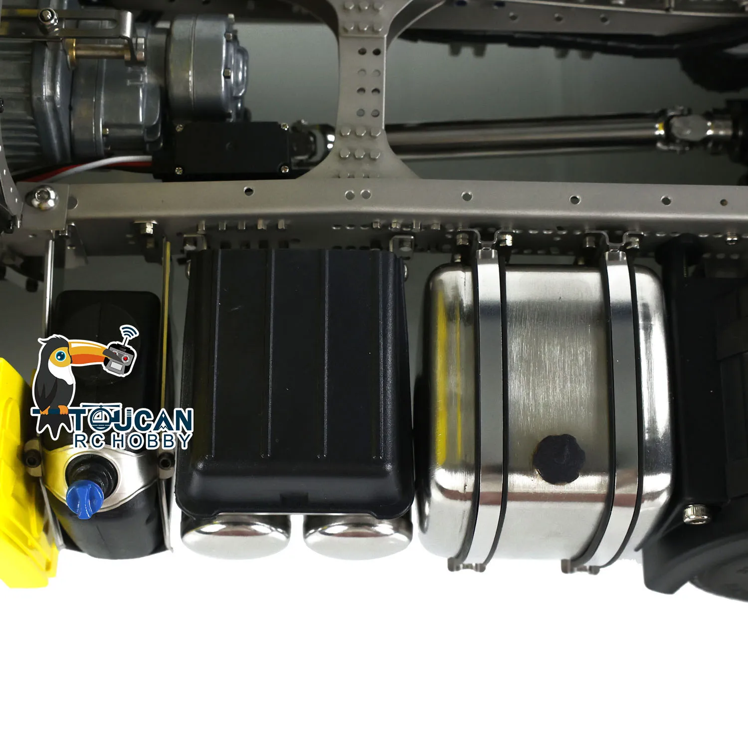 

RC Tractor Truck 1/14 6x6 Metal Chassis K3363 Model Remote Control Car 3-speed Gearbox Light Sound Set RC Toys THZH1946