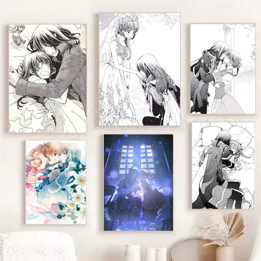 Anime S-Sugar A-Apple Fairy T-Tale Posters Fancy Wall Sticker for Living Room Bar Decoration Wall Decor