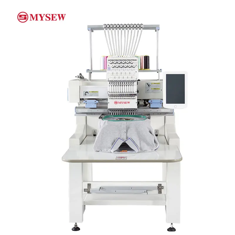 MYSEW MHS1201s Single Head 12  s Household Computerized Use Sewing Machine Industrial Embroidery Machine for Sale
