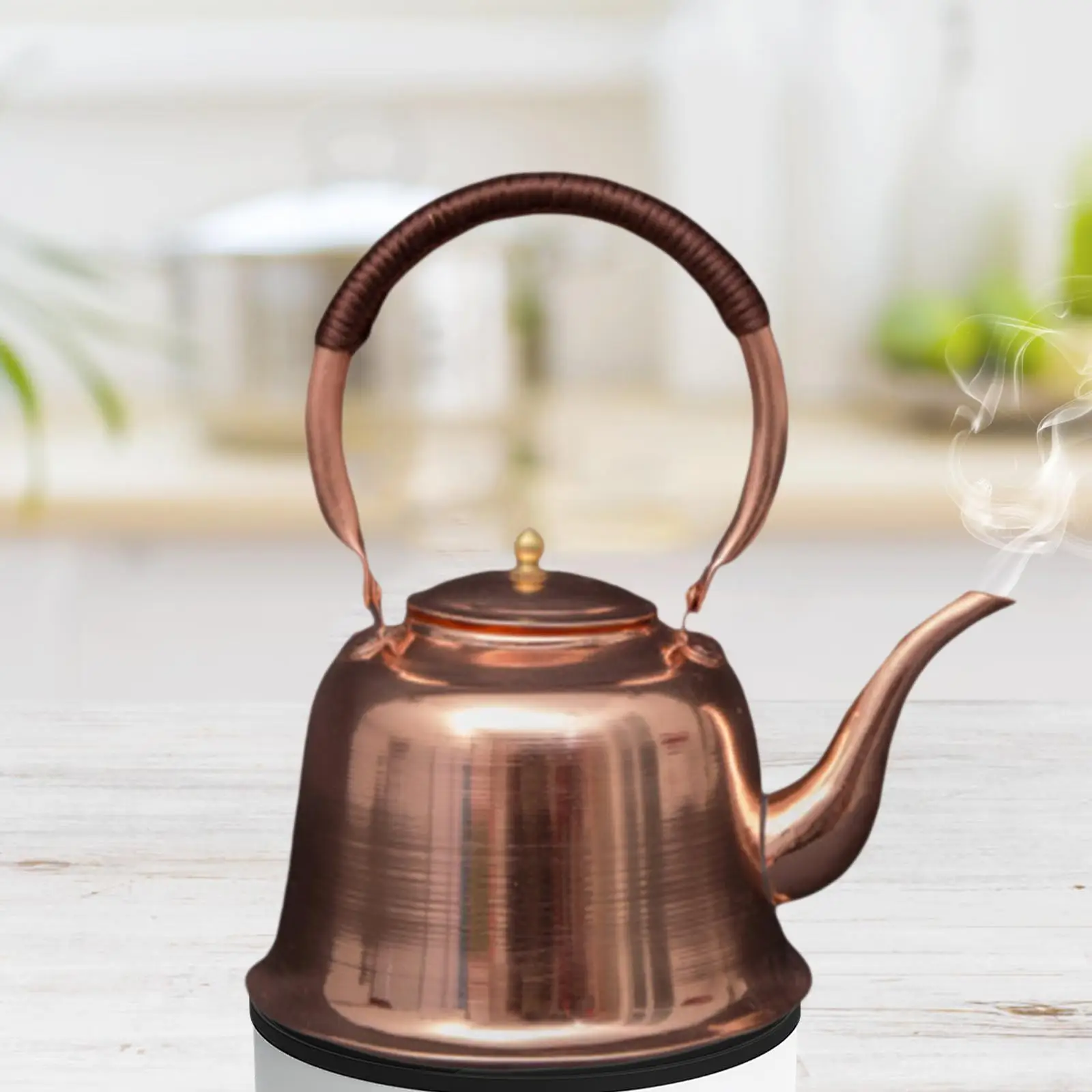 Tea Kettle Coffee Pot Copper Teapot Hot Water Kettle for Boiling Water Gas