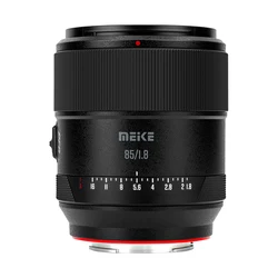 Meike 85mm f1.8 Pro Full Frame Auto Focus STM Lens for Z/L/E/X Mount Cameras -Low Dispersion&High Resolution