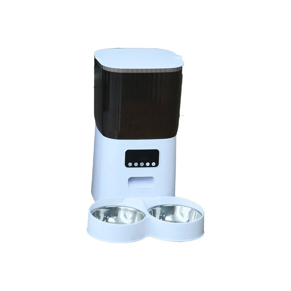 Smart Automatic Pet Feeder for Dogs and Cats with Timer Scheduled Portion Control Remote App Control Voice Video Monitoring