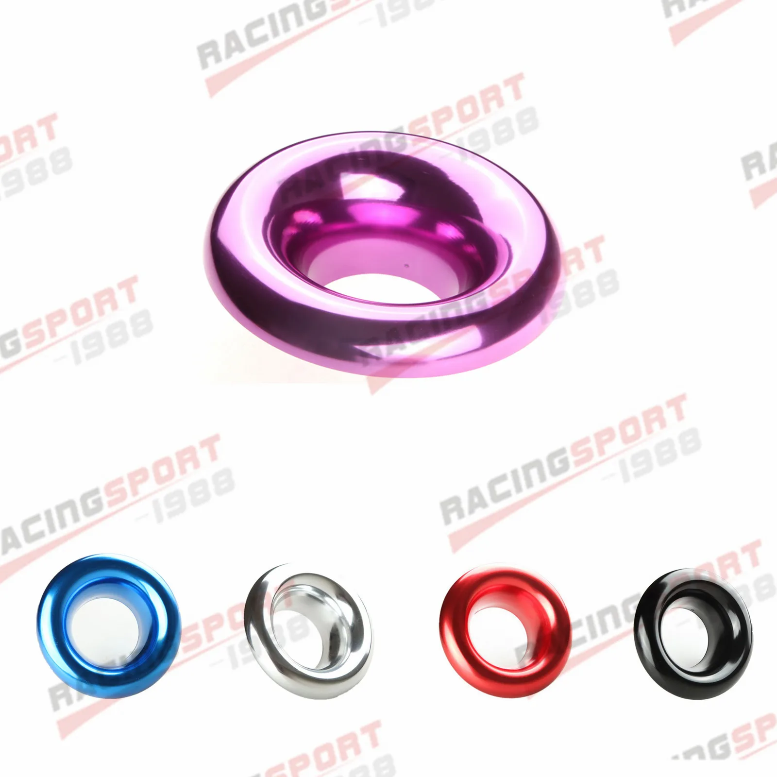 

3" 3.5" 4" 5" Inch Short Ram Cold Air Intake Turbo Horn Aluminum Velocity Stack Adapter