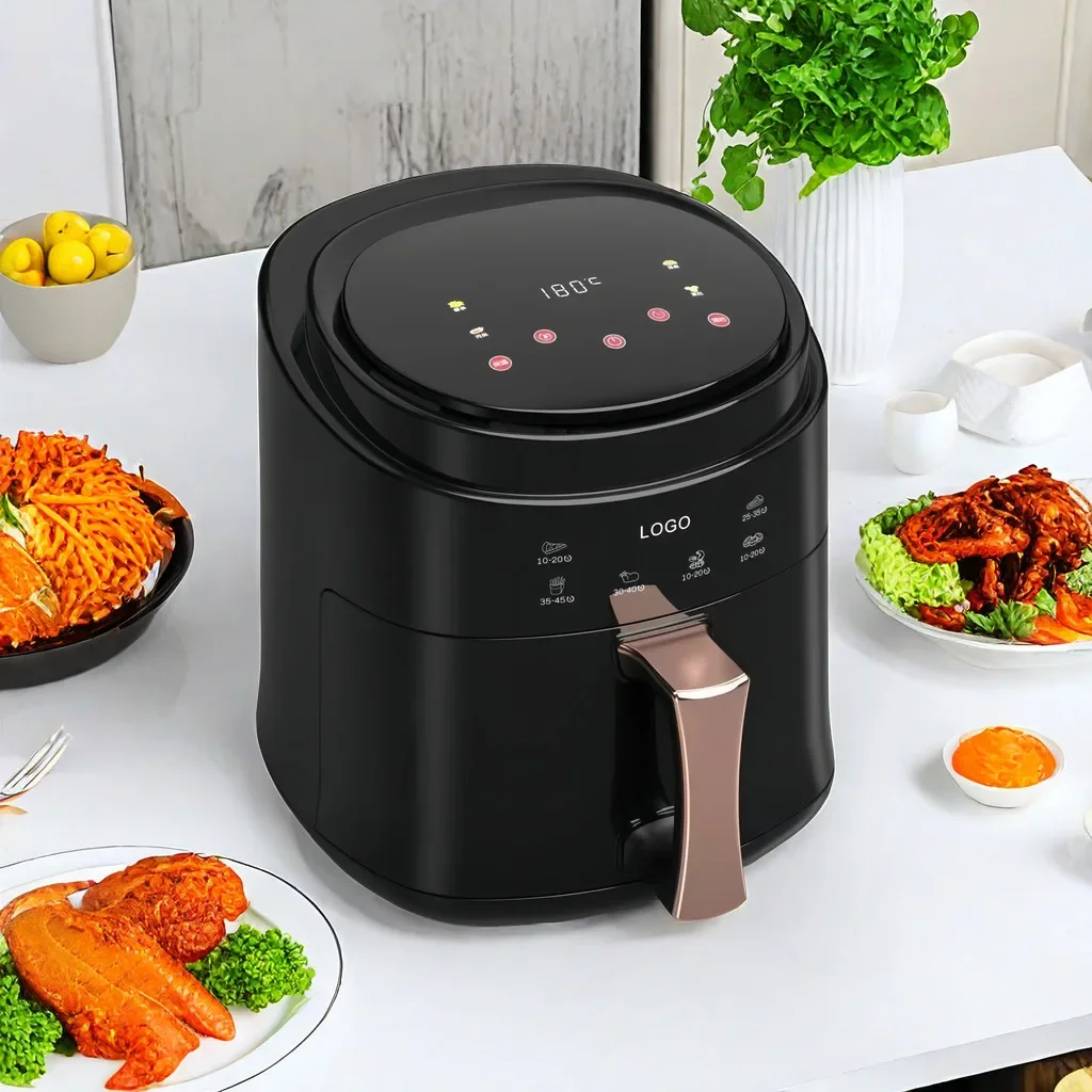 

Hot Sale 8L Capacity with Basket Air Fryer Oil Free Electric Deep Smart Display Air Oven for Kitchen