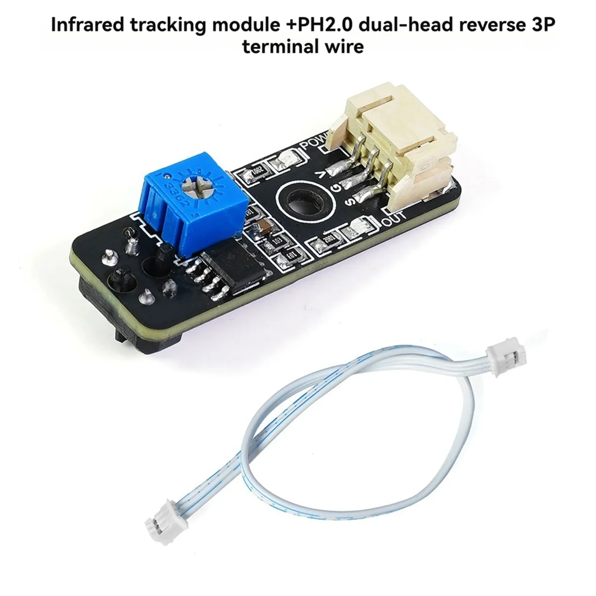 

New 3C-IR Infrared Tracking Module Tracking Sensor for DIY Car Robot TCRT5000 Infrared Reflective Sensor