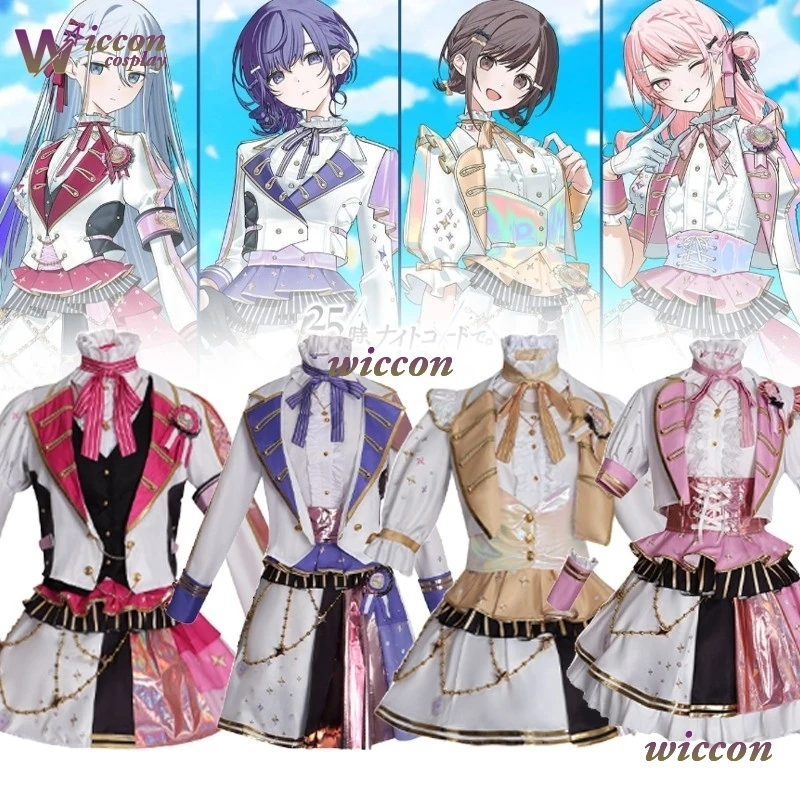 

Youkoo Game PKSJ 25 Nightcord 5 YOISAKI KANADE SHINONOME ENA AKIYAMA MIZUKI Asahina Mafuyu Косплей Костюм