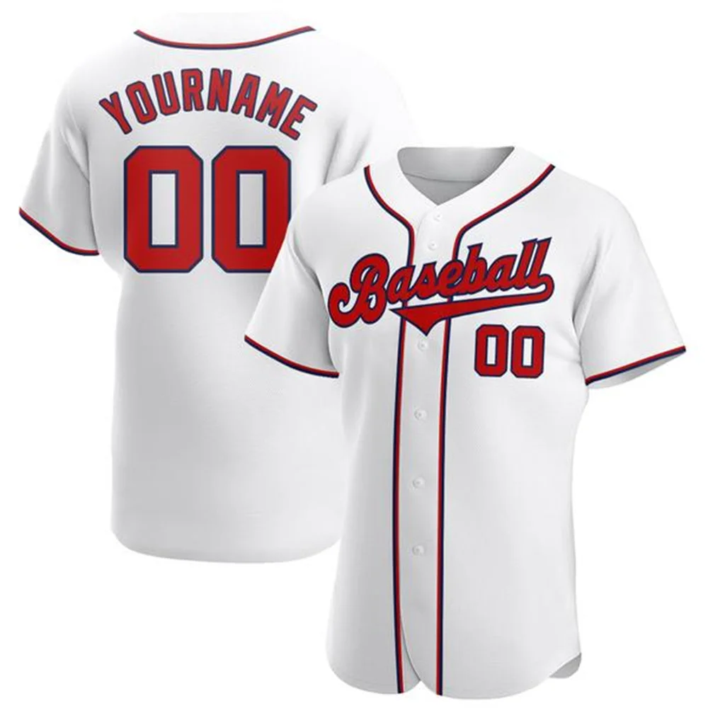 Custom Baseball Jersey Full Sublimated Team Name/Number Soft Skin-friendly Sports Men/Kids Tee Shirts Fans Awesome Birthday Gift