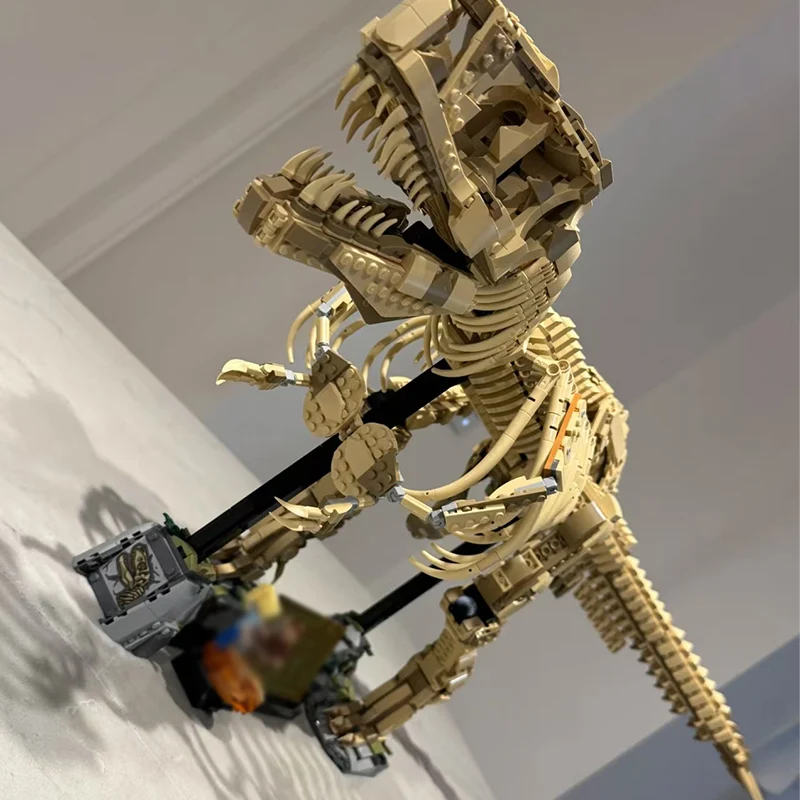 Creative 76968 Park Dinosaur World T-Rex Fossils Tyrannosaurus Rex Bricks Sets Boy Children Christmas Gifts