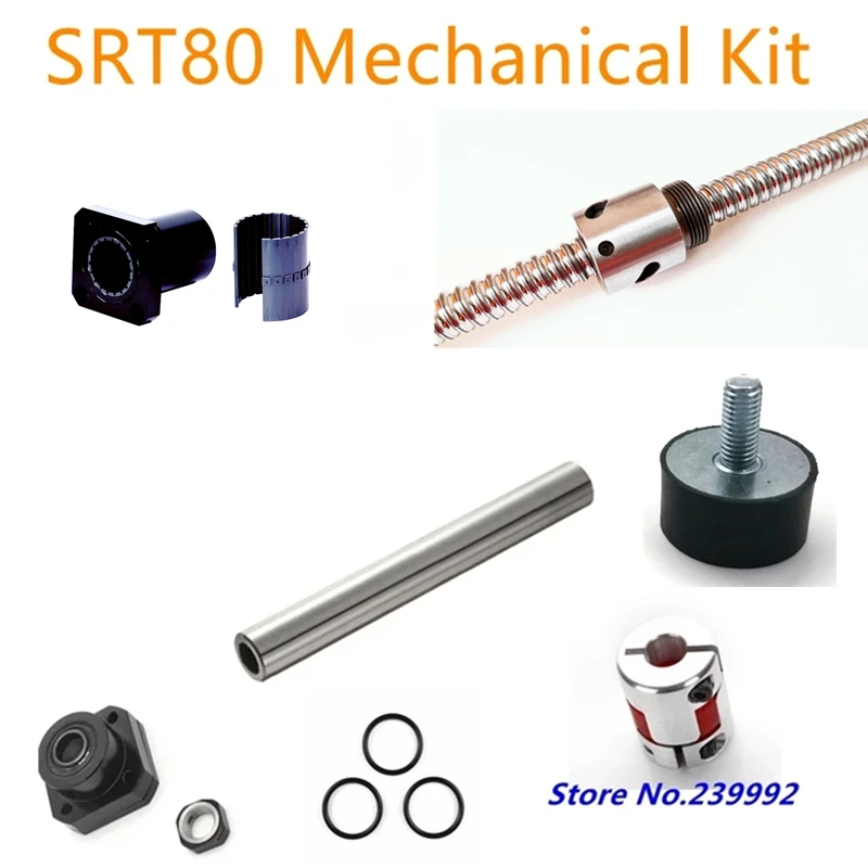 20240923 Buyer List 3 kits (3 actuators) for SRT80 sim racing motion rig actuators:black extrusions + mechanical kit + screw kit