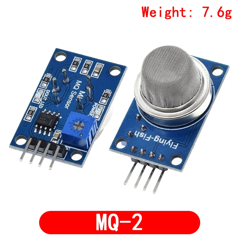 MQ-2 MQ-3 MQ-4 MQ-5 MQ-6 MQ-7 MQ-8 MQ-9 MQ-135 Detection Smoke methane liquefied Gas Sensor Module for Arduino Starter DIY Kit