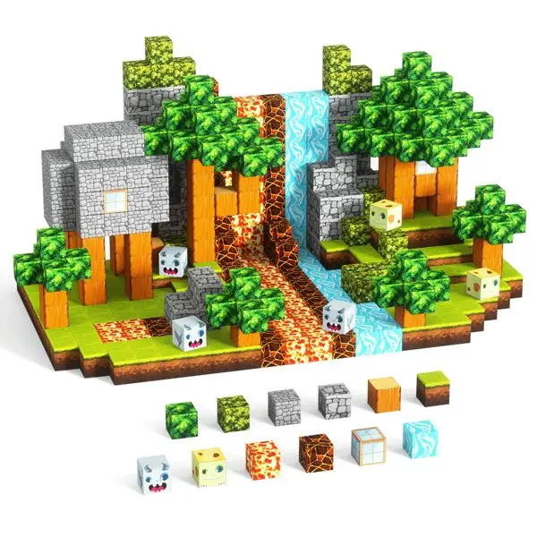 Children 100Pcs/Set Magnetic Building Blocks Kids Educational Toy Gift