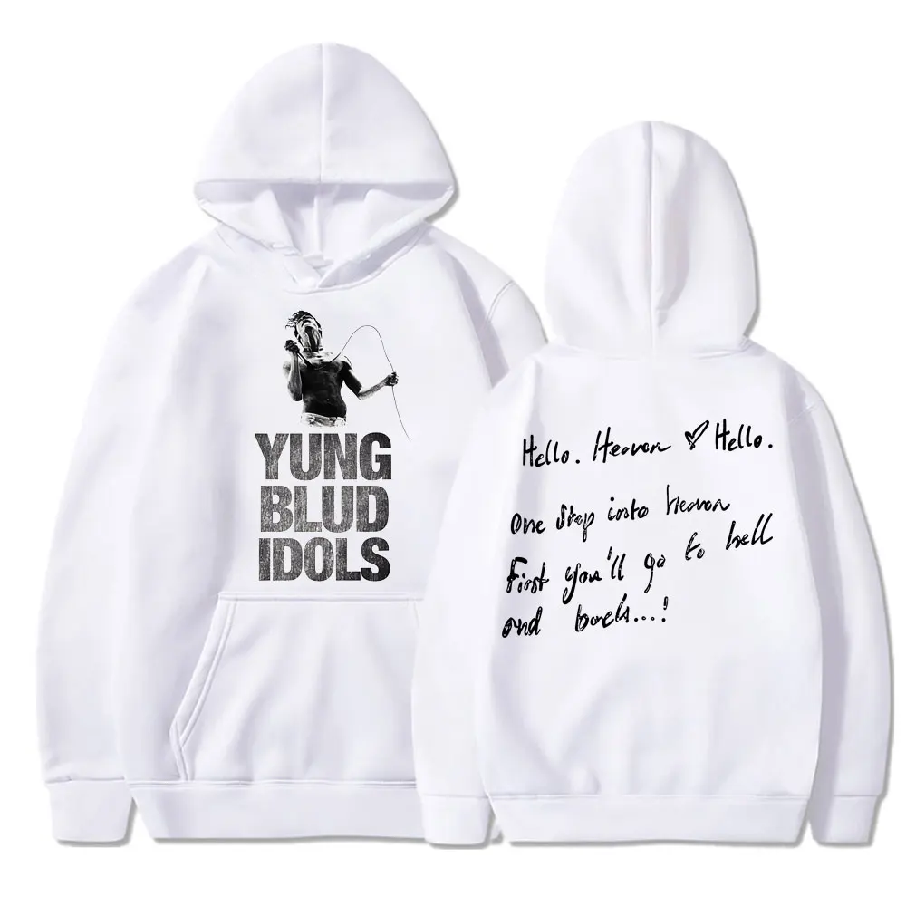 Yungblud IDOLS ألبوم جولة 2025 المرأة جاكت للربيع الهيب هوب زوجين هوديس عادية القطن المتضخم القمم Bodywarmer الشارع الشهير #4