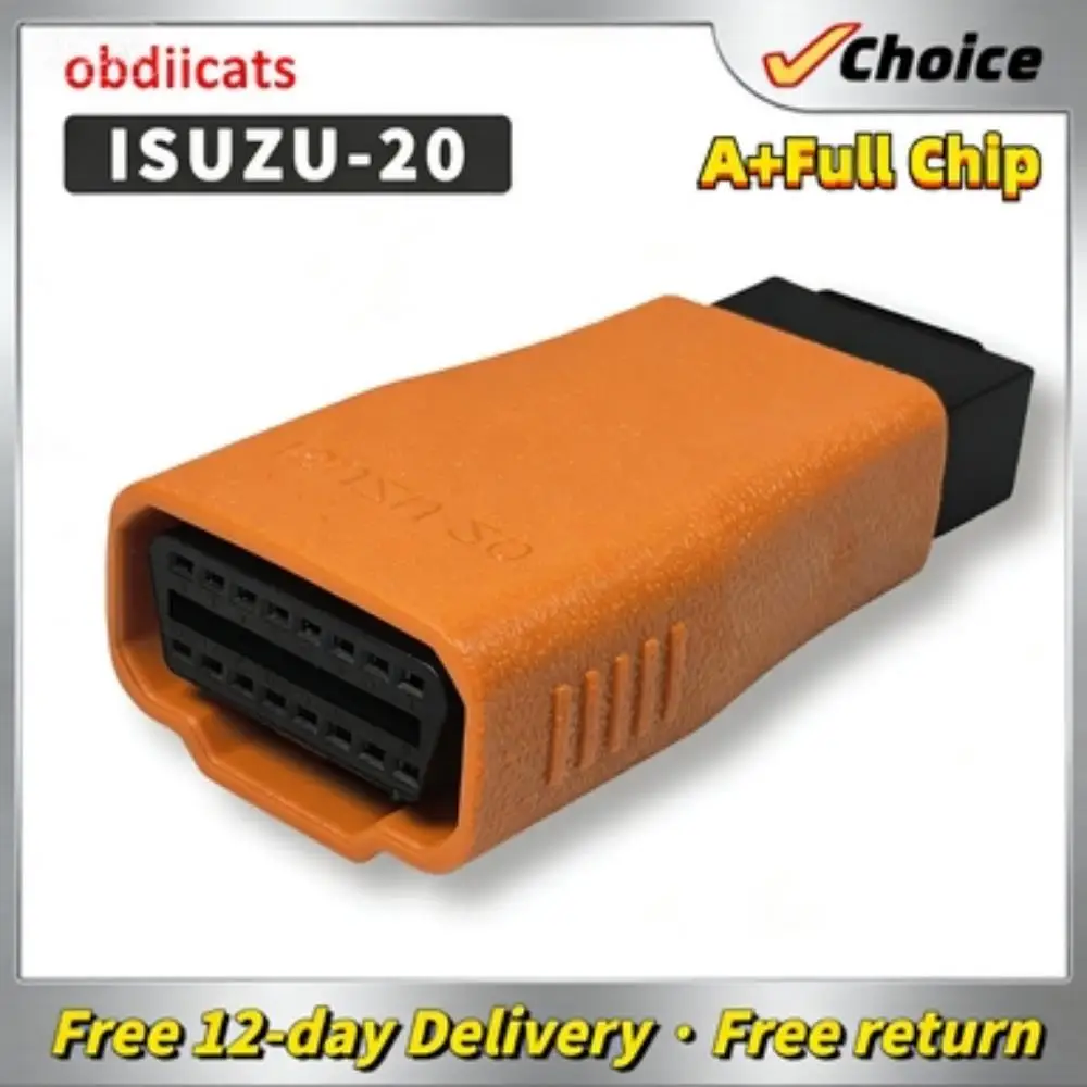 

Professional ISUZU 20Pin to OBD2 Diagnostic Connector High Quality Cable for Truck Construction Vehicle Maintenance Tool