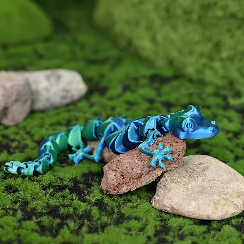 3D Baskılı Kertenkele Gecko Es - 3D Printing Lizard incelemesi ve fiyatı