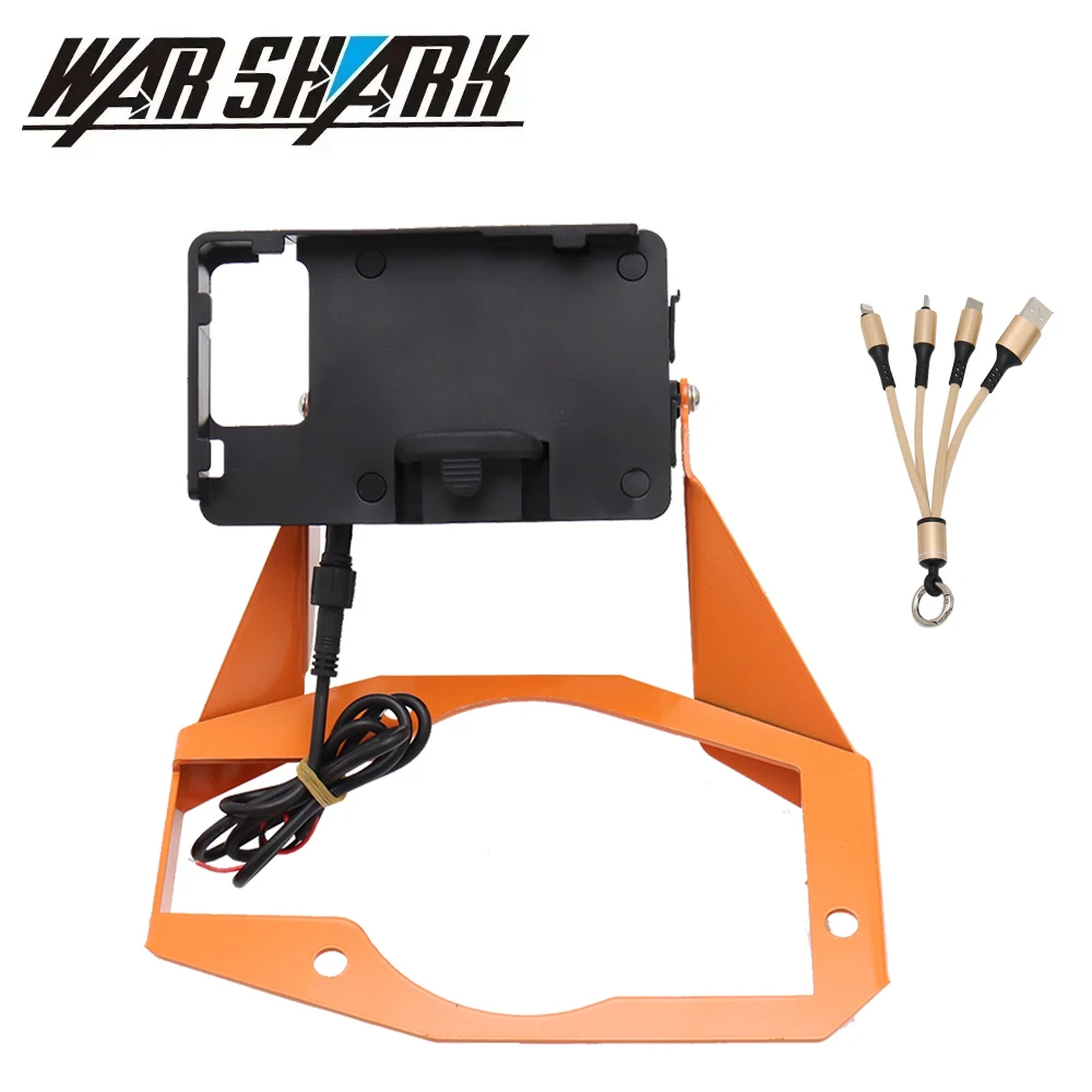 Wspornik nawigacyjny pasuje do 1050 ADV 1090 Adventure R 1190 kierownica motocykla klips do telefonu 12mm/22mm wsparcie GPS nawigacja uchwyt