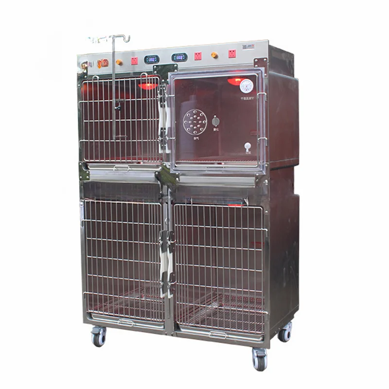 Best Selling Veterinary Cage Hospital For Dog Cat Veterinary Instrument Dog Vet ICU Cage For Sale