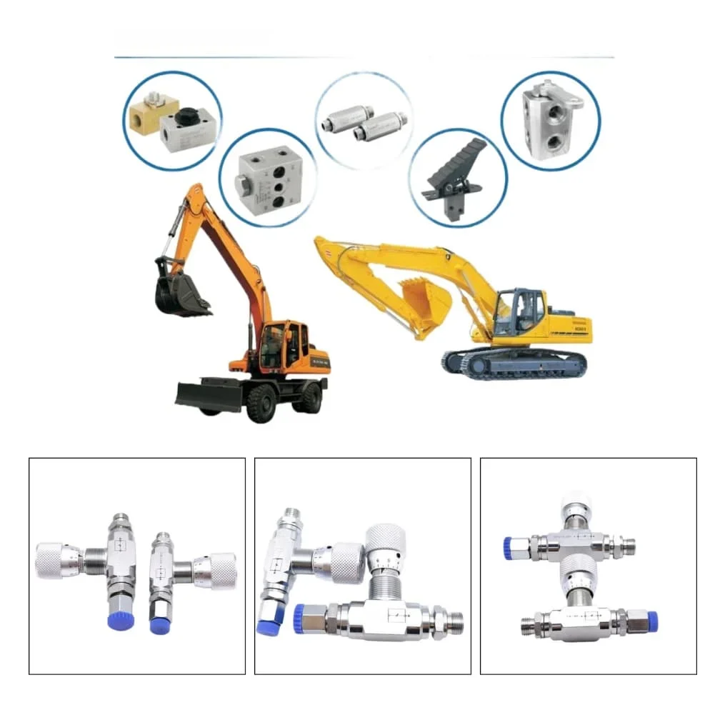 Precision Flow Control Valve Hydraulic Control Valve 08L Connector Throttle Valve 1 4-inch NPT Female 46 GPM Flow Rate