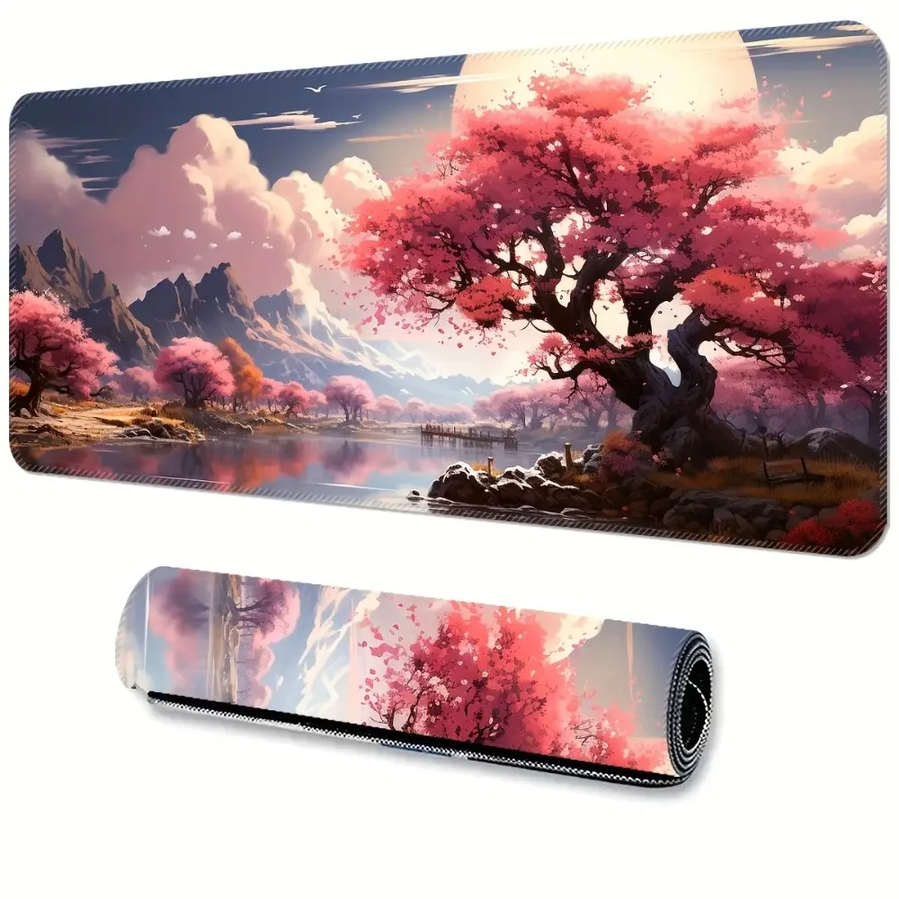 Cherry Lake mouse pad and keyboard pad, table pad and gaming mouse pad alfombrillas para escritorio коврик для мыши