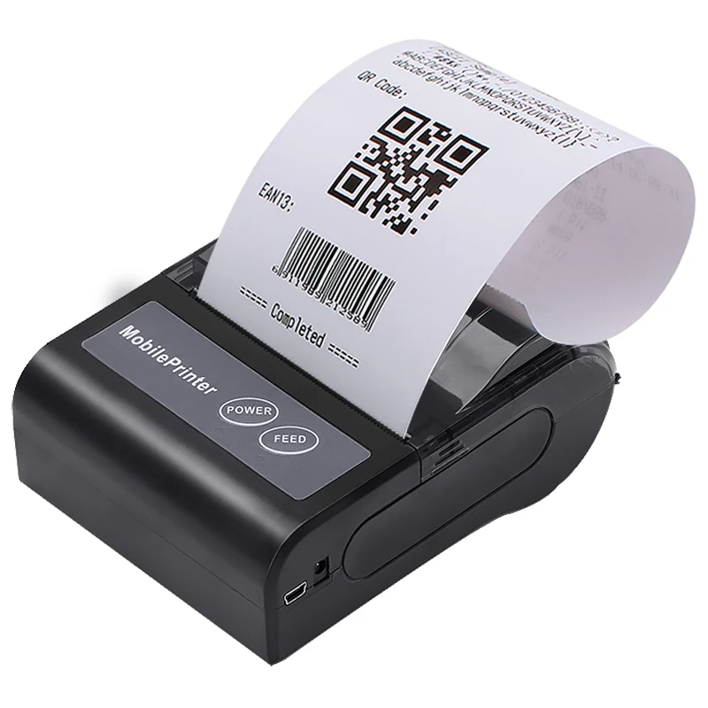 Small Printer 80mm Blue-tooth Thermal Receipt Printer YK-80HB6 Pos System  Android IOS Compatible
