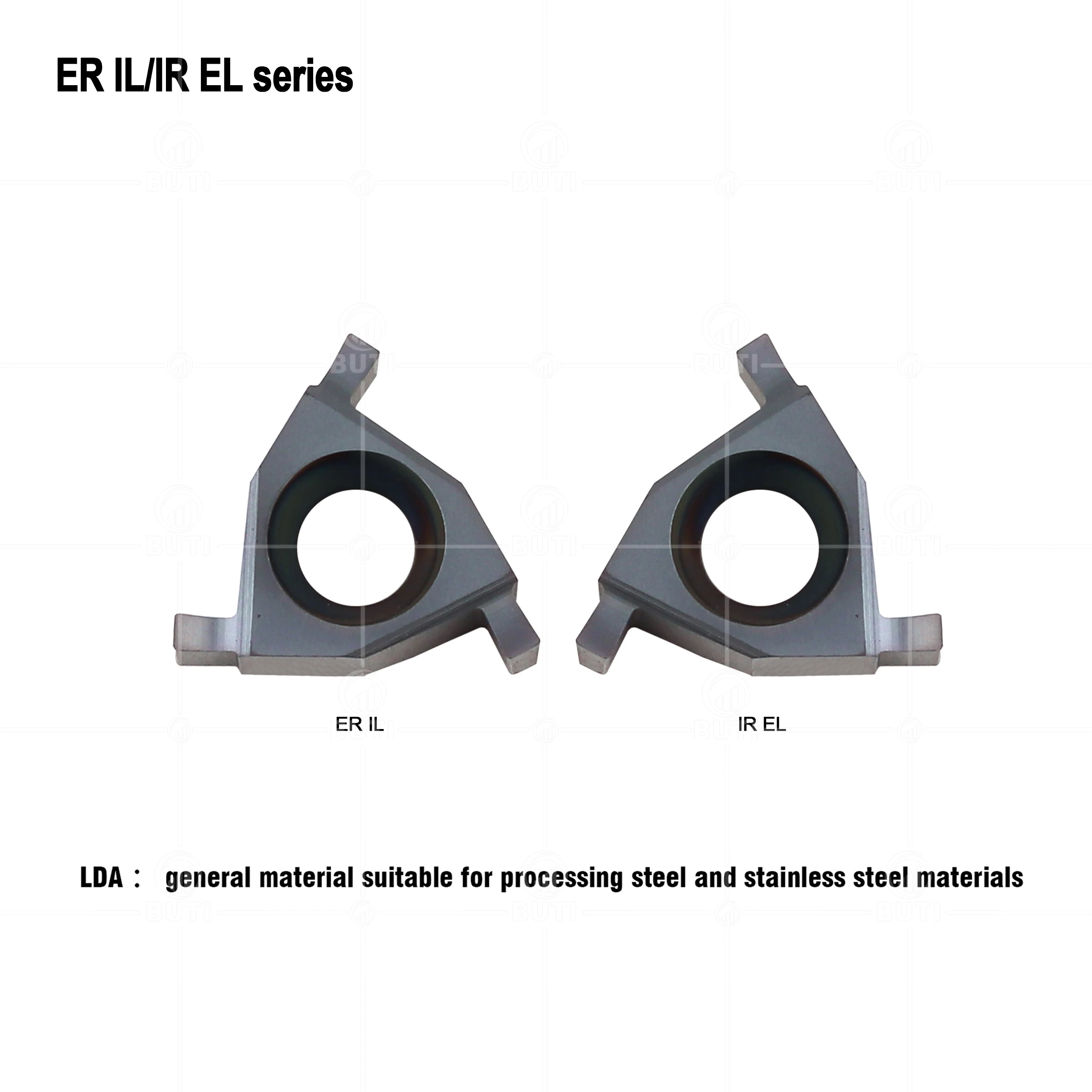 Imagem -05 - Deskar-cnc Lathe Shallow Cutter Carbide Blade Turning Tool 11er il 11ir el 0.7 0.8 0.9 1.0 1.1 1.2 1.3 1.4 1.5 Lda 100 Original