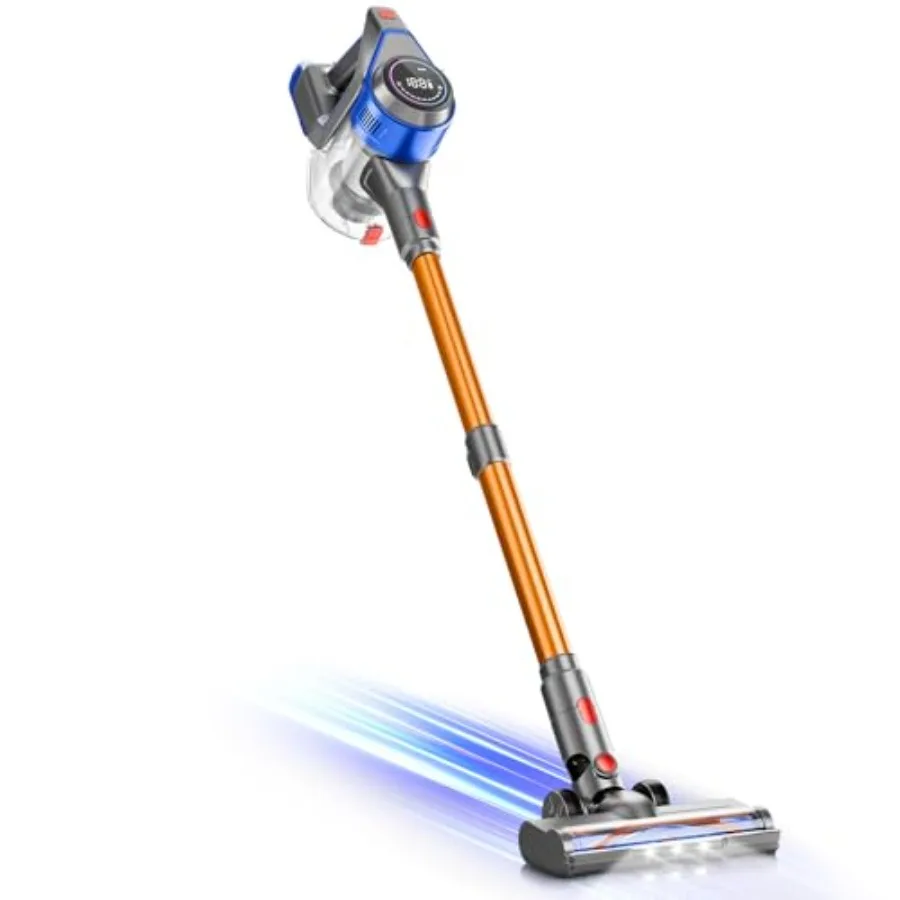 

Cordless Vacuum Cleaner with HEPA Filter Power Detect Clean and Empty Powerful Suction Auto-Empty System Pet Hair Pickup Carpet