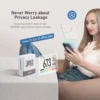 INKBIRD Bluetooth 휴대용 CO2 감지기 가정, 사무실, Motorhome, 카페를 위한 실내 스마트 전자 잉크 디스플레이 공기 품질 모니터 6