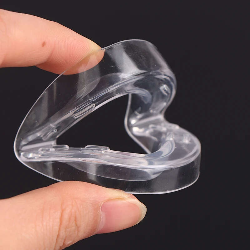 Foldable Stop Snoring Mouthpiece Sleep Apnea Guard Bruxism Apnea Anti Snore Pure Anti Grinding Double Layer Aid Snore Sleeping