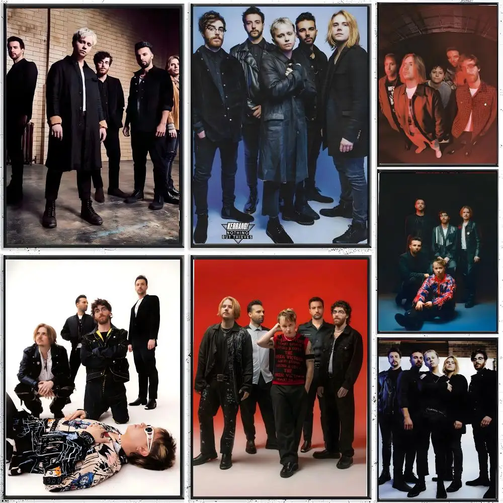 band rock N‑Nothing But Thieves Poster Modern Indoor Wall Decor & Aesthetic Home Space Design
