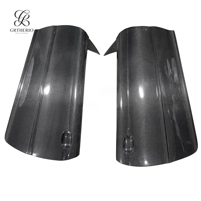

For B-MW 3 Series E46 M3 2-Style Side Cover Bodykit Carbon Fiber Car Door Pane