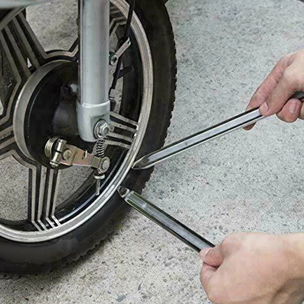 

2pcs Lever Tool Aluminum Alloy Durable Bike Car Mountain Repairing Tools Manual Changer Tire Wrecking Bar Fixing Tire Mounting