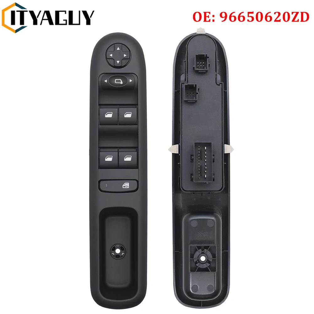 

96650620ZD Front Left Auto Car Master Power Window Switch For Peugeot 3008 5008 Wagon 2009-2016 96650621ZD