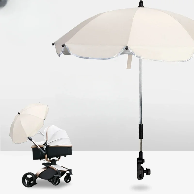 AULON Stroller Parasol Sunscreen Umbrella Accessories Universal Matching Newbell Stroller Universal Baby Boy Accessories