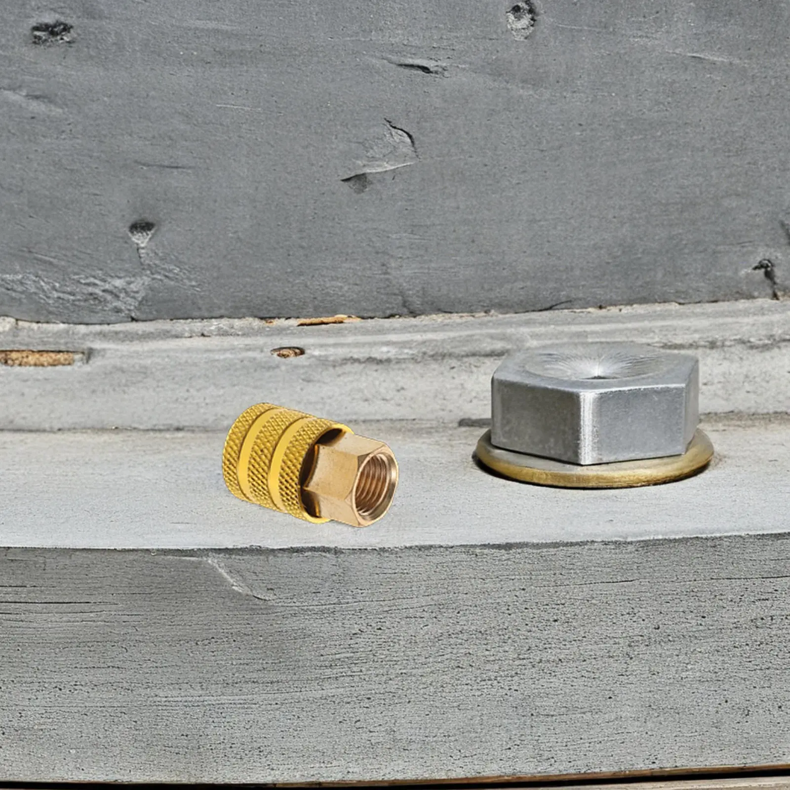 

Self-Locking Copper Tire Inflator Adapter Quick Connect for Car Tire Pressure Gauge Emergency Inflation Nozzle Automotive Air