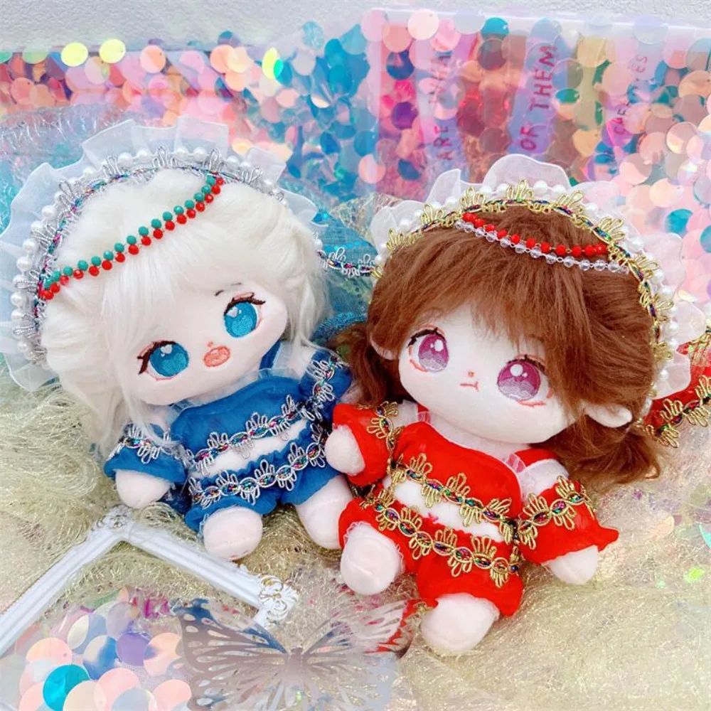 

Dancing Lady 20cm Cotton Doll Clothes Western Regions Skirt Cotton Doll's Clothes Mini Dress Plush Doll Clothes Doll Accessories