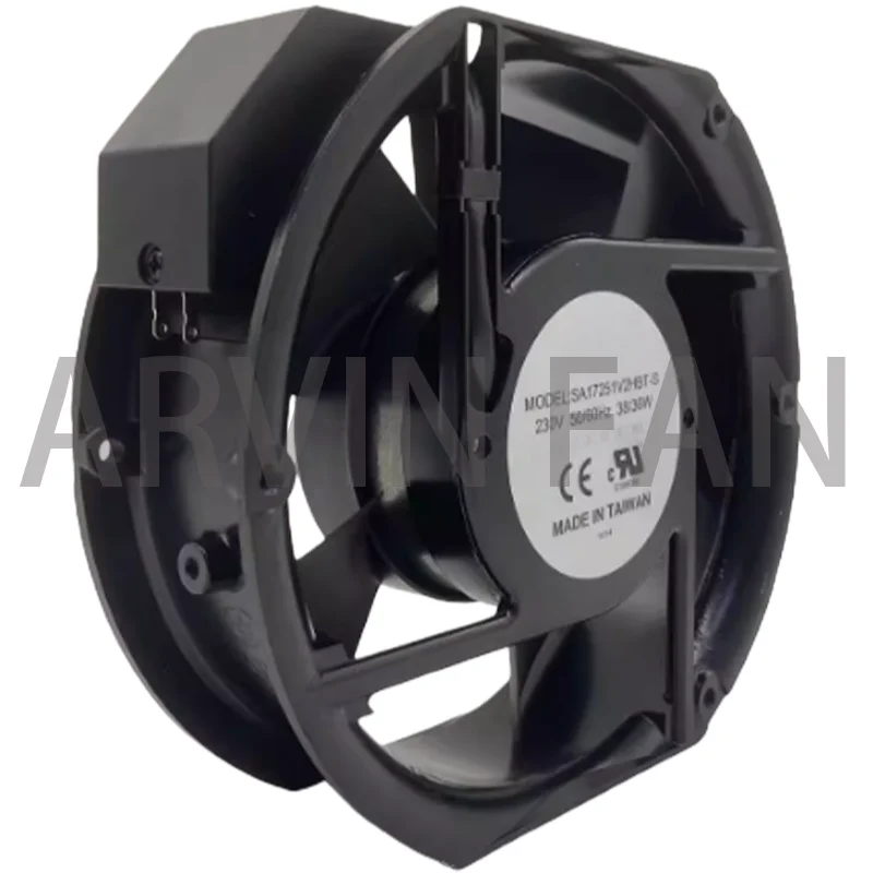 جميع المعدن SA17251V2HBT-S 220V 38/36W 17CM 17251 مروحة التدفق المحوري للخزانة #2