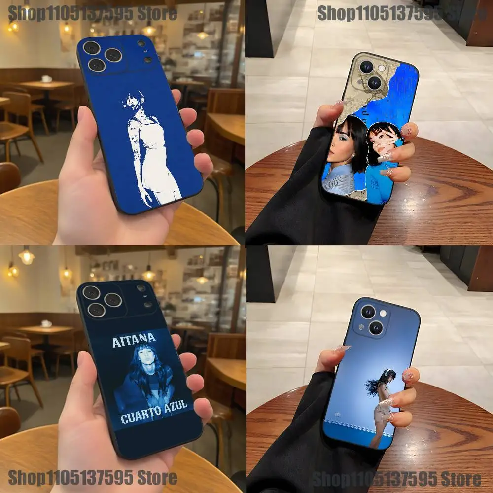 حافظة هاتف A-Aitana CUARTO AZUL لهاتف iPhone 17,16,15,14,13,12,11,Pro,XS,Max,XR,Plus,E,SE4,غطاء ناعم أسود صغير #1