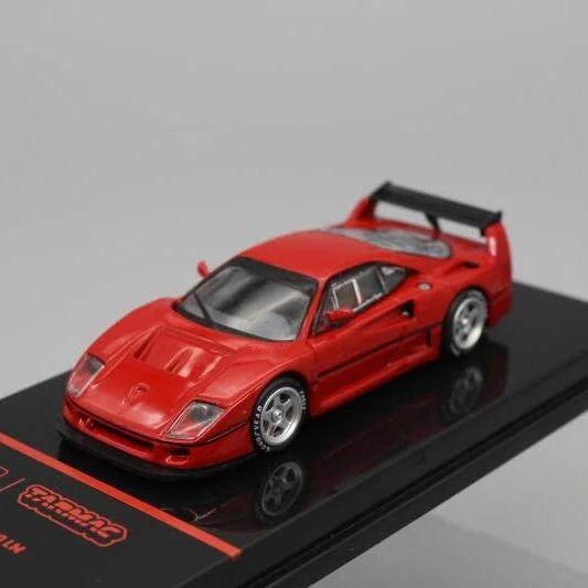 

Tarmac Works 1:64 Alloy Convertible Sports Car Model F40 F120 Red Classic Sports Car