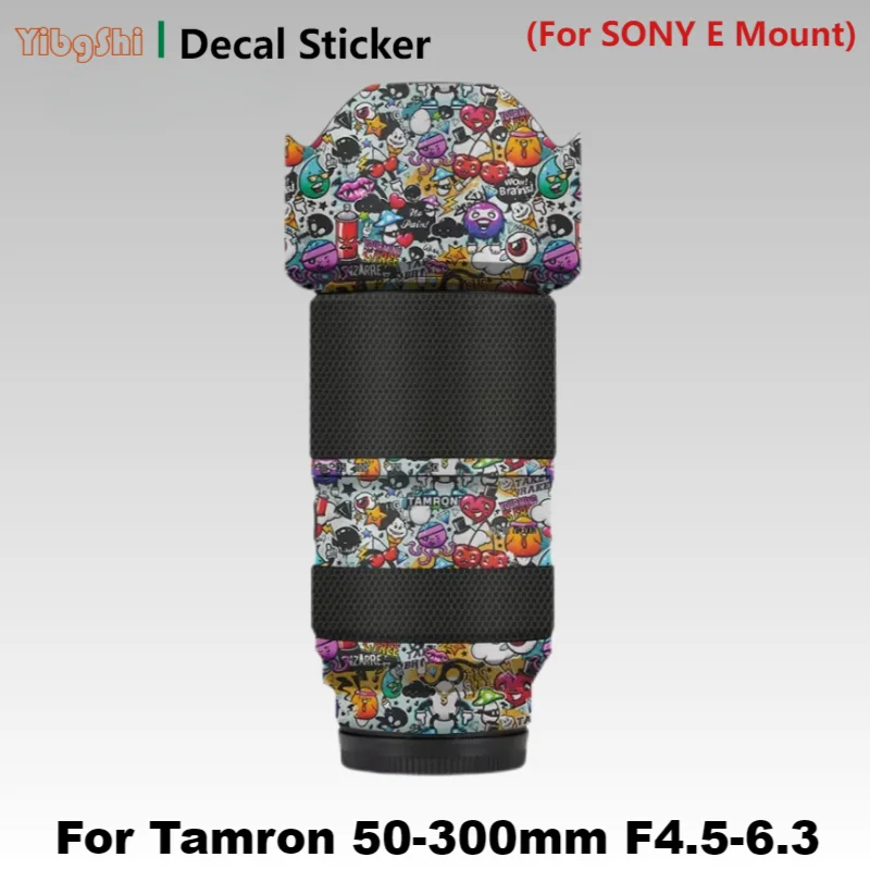 For Tamron 50-300mm F4.5-6.3 Di III VC VXD for SONY E Mount Lens Sticker Protective Skin Decal Film Protector Coat A069