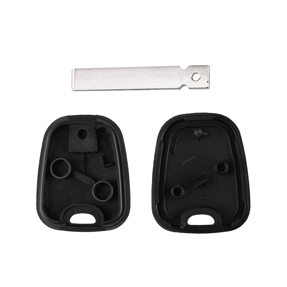 KEYYOU Replacement Transponder Auto Car Key Cover Case Fob For Peugeot 106 107 307 206 207 306 406 For Citroen C2 C1 C3 C4