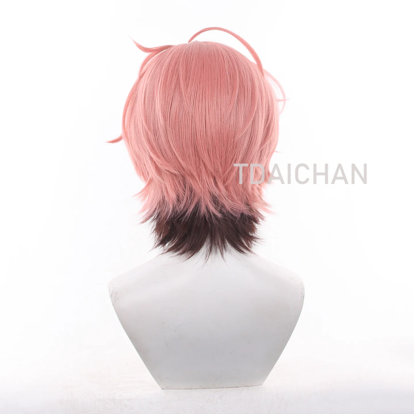 Ensemble Stars Cosplay Wig Kojika Juis Green Madoka Nozomi Wine Hair Kuon Mashu Tsuzura Chitose Halloween Party Costume  Prop view 6