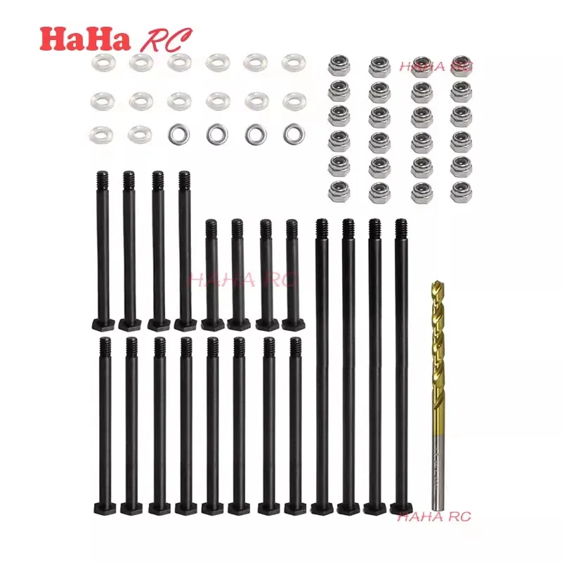

Mid Carbon Steel Stiffened Front and Rear Suspension A Arm PIN 7740 7741 7742 for Traxxas 1/5 X-MAXX 6S 8S 1/6 XRT Upgrade Parts