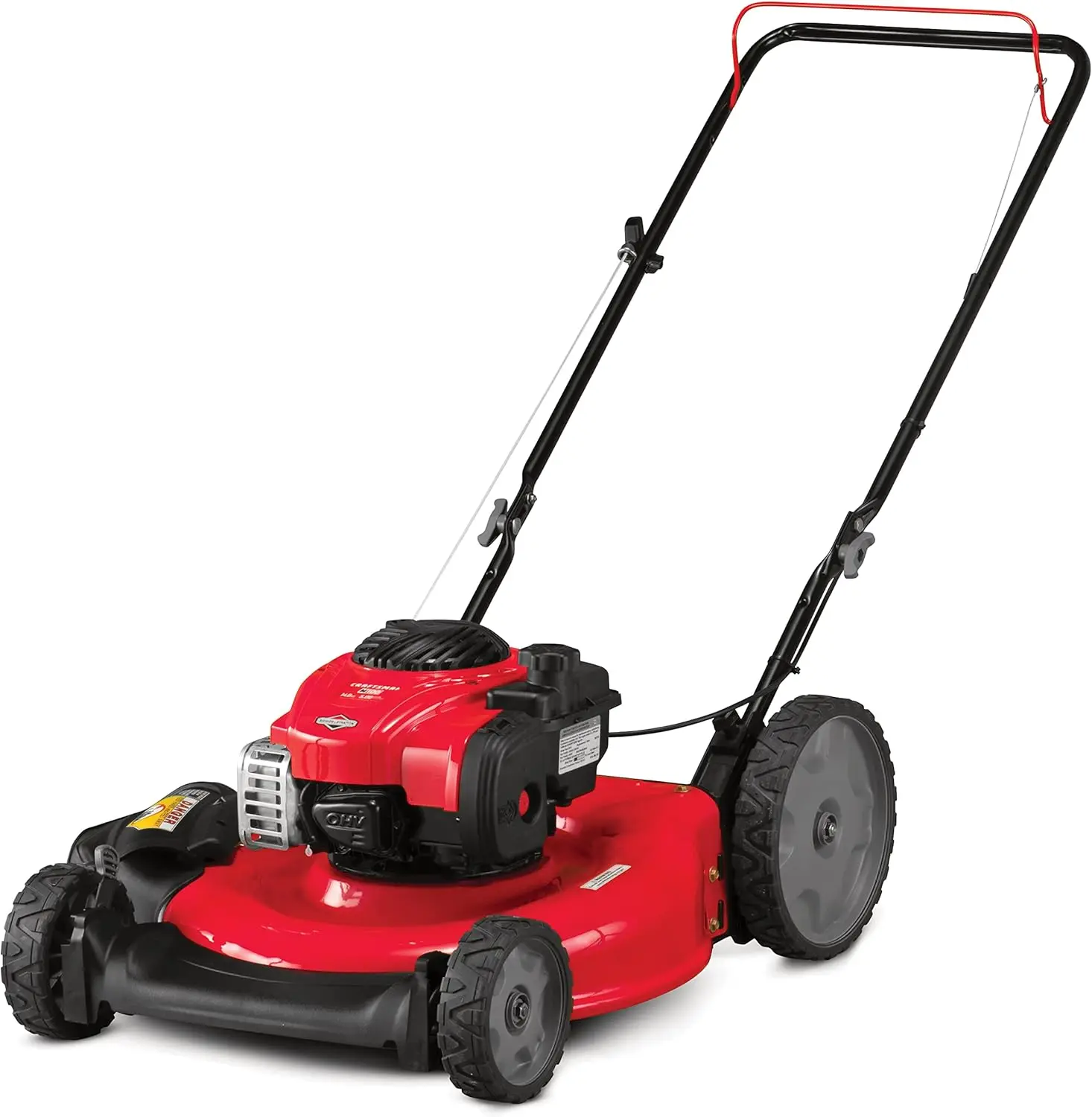 Gas Powered Lawn Mower, 21-Inch Push Mower With Briggs & Stratton Ohv Engine, 140Cc (11A-B0By793)